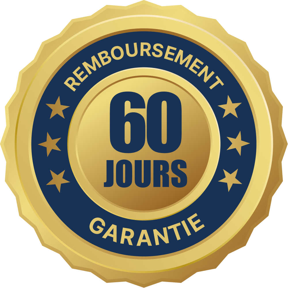 Garantie de remboursement de 60 jours